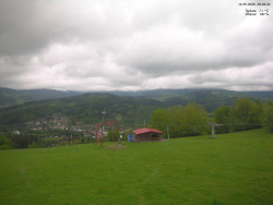 Pohled na Krkonoše