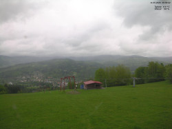 Pohled na Krkonoše
