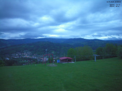 Pohled na Krkonoše