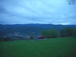 Pohled na Krkonoše