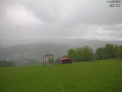Pohled na Krkonoše
