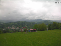 Pohled na Krkonoše