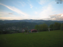 Pohled na Krkonoše