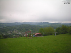 Pohled na Krkonoše