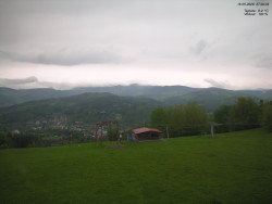 Pohled na Krkonoše
