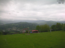 Pohled na Krkonoše
