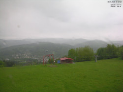 Pohled na Krkonoše