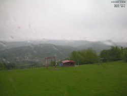 Pohled na Krkonoše
