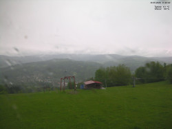 Pohled na Krkonoše