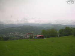 Pohled na Krkonoše