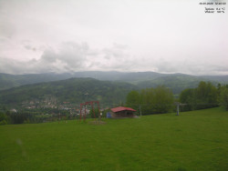 Pohled na Krkonoše