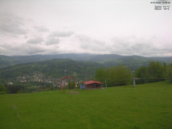 Pohled na Krkonoše