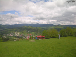Pohled na Krkonoše