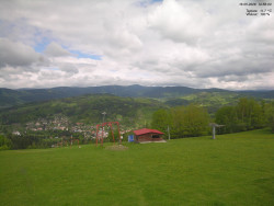 Pohled na Krkonoše