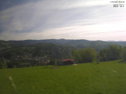 Pohled na Krkonoše