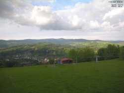 Pohled na Krkonoše