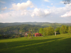 Pohled na Krkonoše