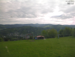 Pohled na Krkonoše