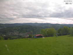 Pohled na Krkonoše