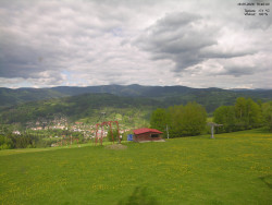 Pohled na Krkonoše