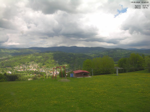 Skiareál Kamenec - Jablonec nad Jizerou - Pohled na Krkonoše - 19.5.2026 v 12:45 Skiareál Kamenec - Jablonec nad Jizerou - Pohled na Krkonoše - 19.5.2026 v 12:45