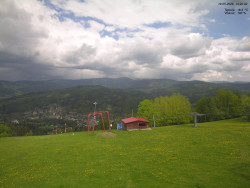 Pohled na Krkonoše
