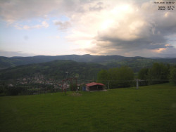 Pohled na Krkonoše
