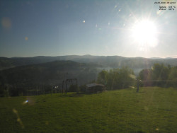 Pohled na Krkonoše