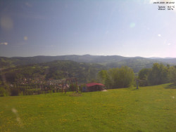 Pohled na Krkonoše