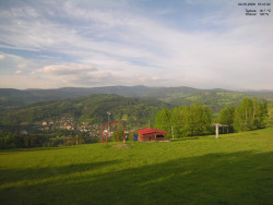 Pohled na Krkonoše
