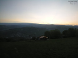 Pohled na Krkonoše