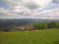 Pohled na Krkonoše