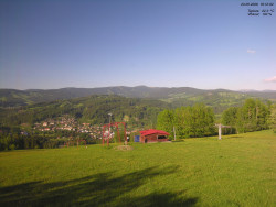 Pohled na Krkonoše
