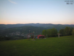 Pohled na Krkonoše