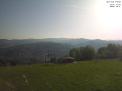 Pohled na Krkonoše