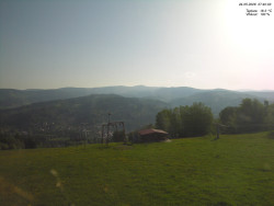 Pohled na Krkonoše