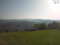 Pohled na Krkonoše