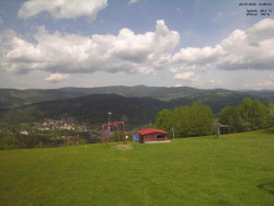 Pohled na Krkonoše