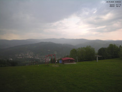 Pohled na Krkonoše