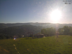 Pohled na Krkonoše