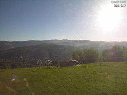 Pohled na Krkonoše