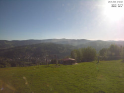 Pohled na Krkonoše