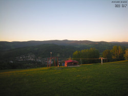 Pohled na Krkonoše