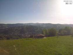 Pohled na Krkonoše
