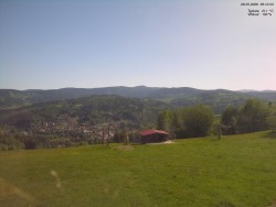 Pohled na Krkonoše