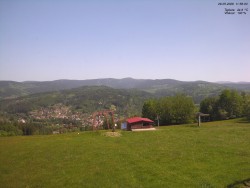 Pohled na Krkonoše