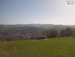 Pohled na Krkonoše