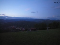 Pohled na Krkonoše
