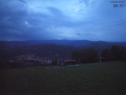 Pohled na Krkonoše