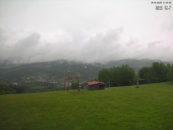 Pohled na Krkonoše